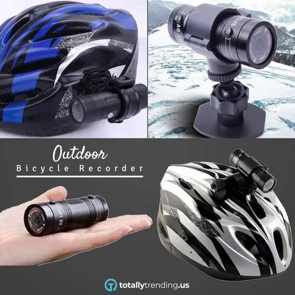 Bicycle Camera Recorder Waterproof - MCD Trade & Services