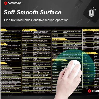 Programing Mouse Pad Shortcuts Sheet - MCD Trade & Services