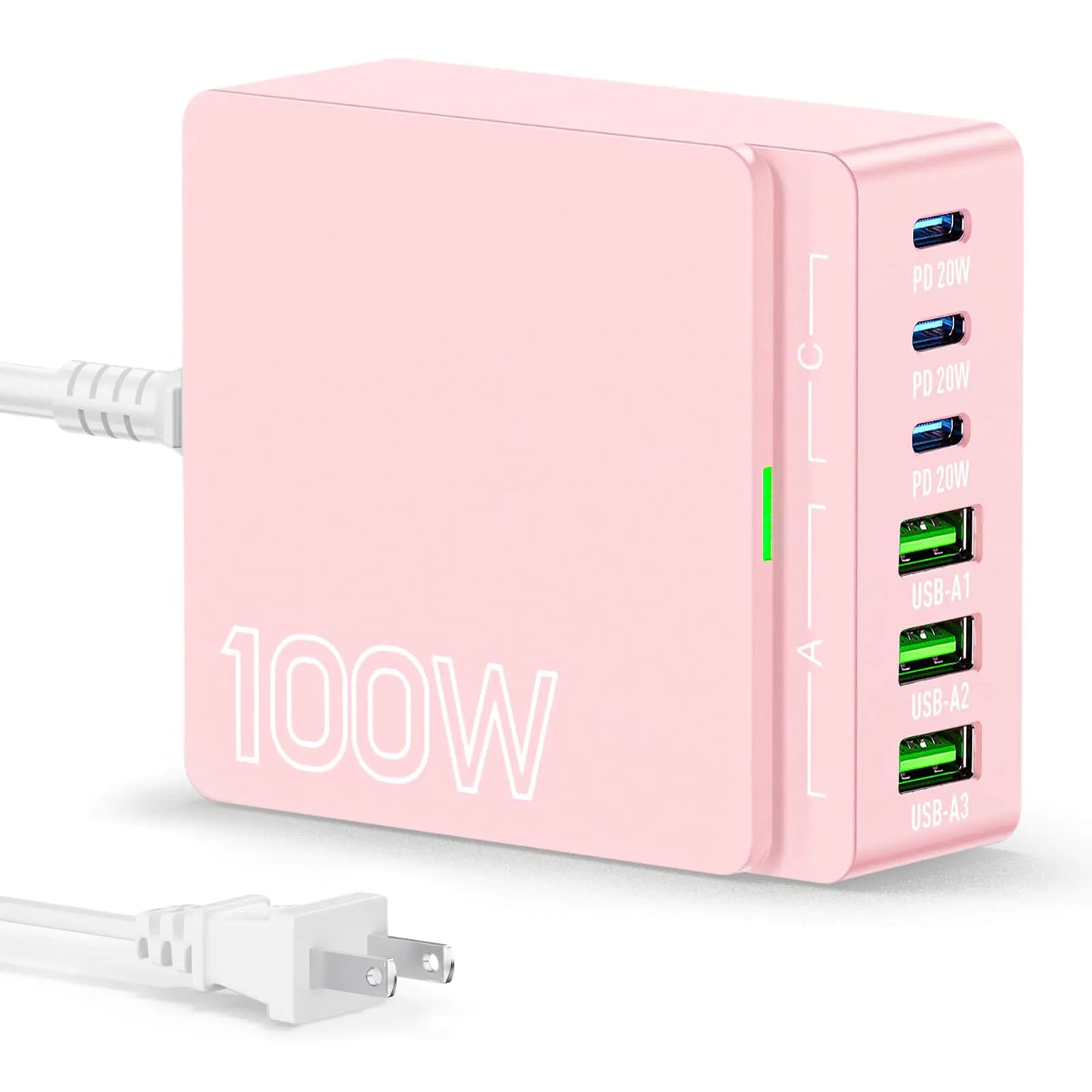 USB C charger: 100W 6 Ports - MCD Trade & Services