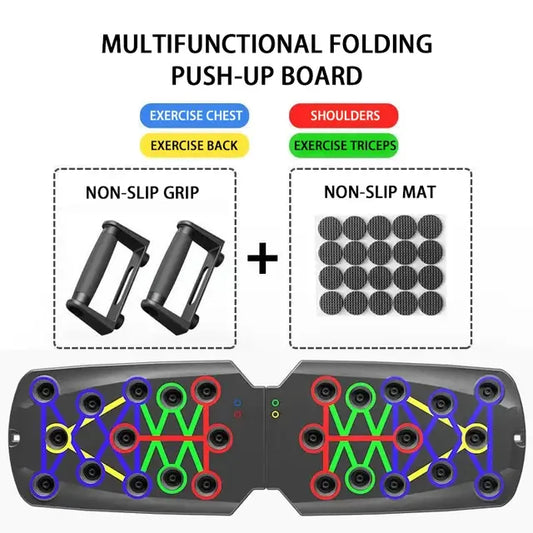 Portable folding push-up board, - MCD Trade & Services